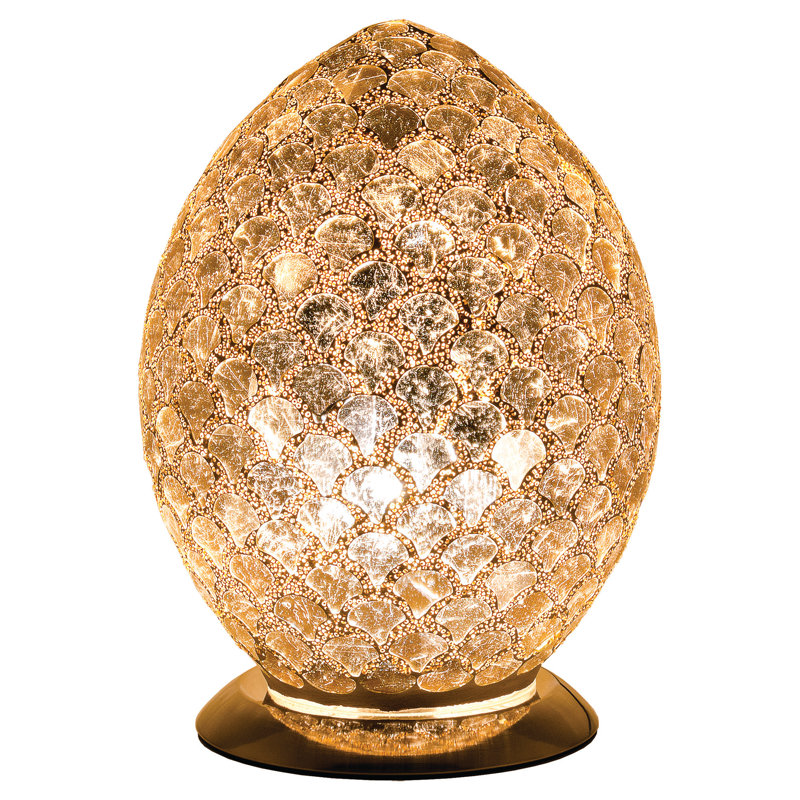 House Additions Mosaic Glass Egg Novelty Lamp & Reviews Wayfair.co.uk